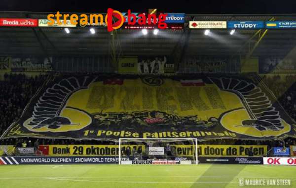kibice NAC Breda uczcili żołnierzy gen. Maczka [+VIDEO/+FOTO]
