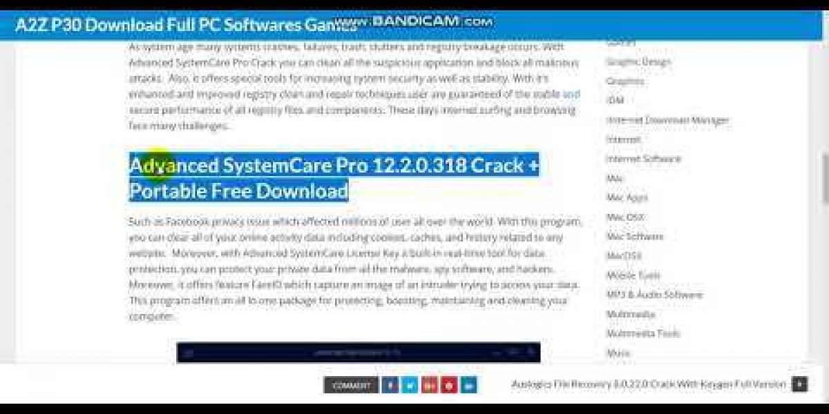 Advanced SystemCare Pro 13.2.0.222 Utorrent Exe Full Activation Latest Pc