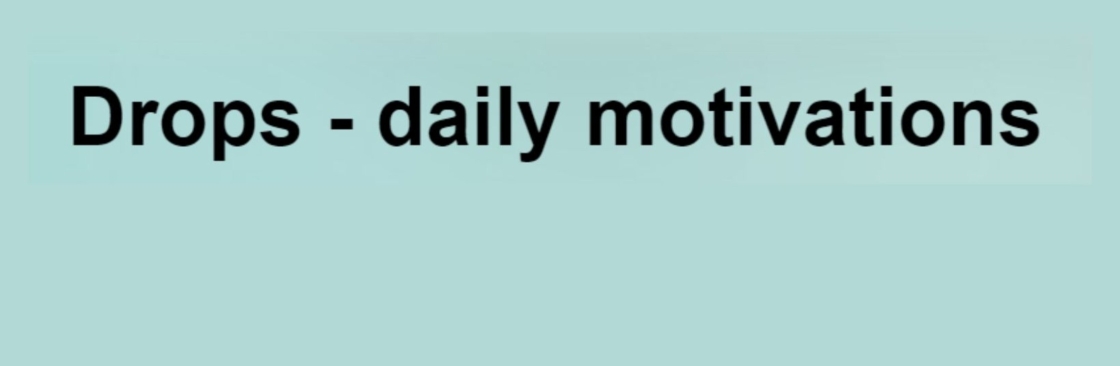 Drops Daily Motivations App Cover Image