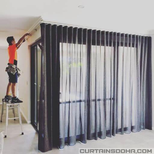 Curtain Installation Services - Curtains Doha
