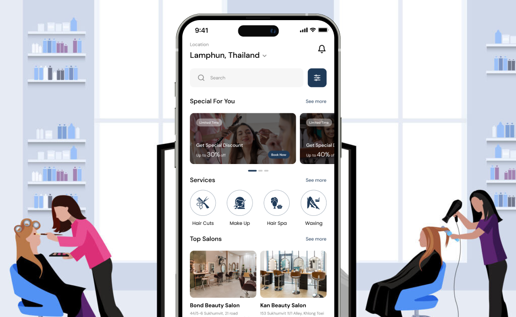 Salon App Development: Features and Cost Estimation