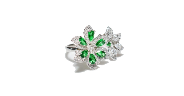 925 Kayra Sterling Silver Ring Online Jewellery Shopping India | Dishis Designer Jewellery