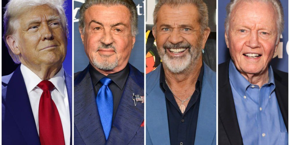 Sylvester Stallone, Mel Gibson i Jon Voight zostali mianowani przez Trumpa