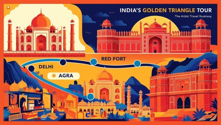 Plan Your 02 Nights 03 Days Golden Triangle Tour — Complete Itinerary