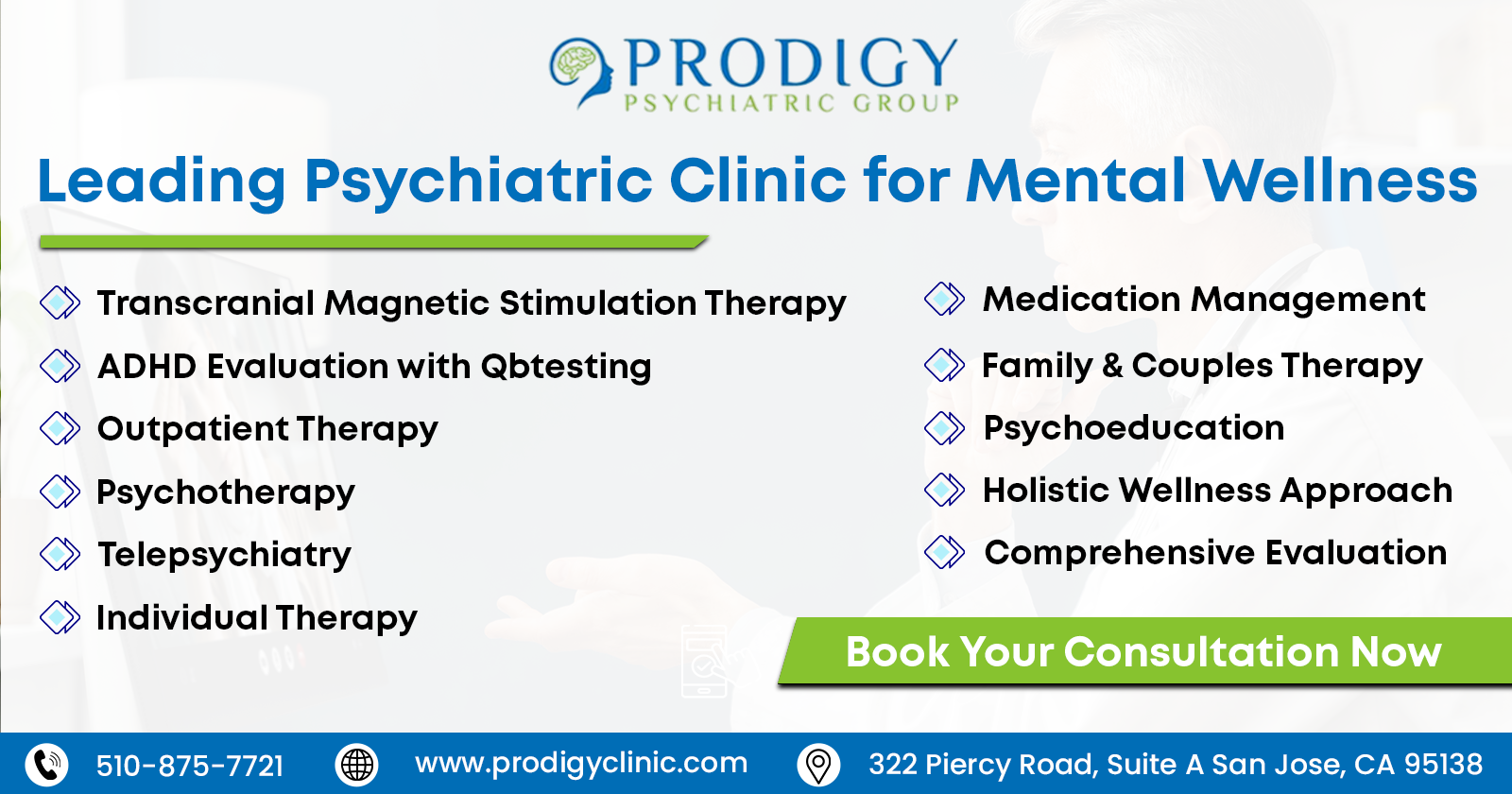 TMS for Depression | Prodigy Psychiatric Clinic