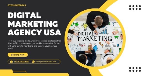 Top Digital Marketing Agency USA | Gtechwebindia