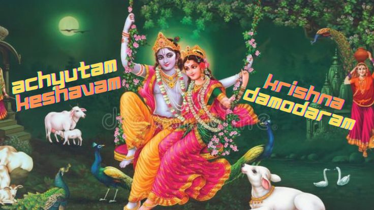 Achyutam Keshavam Lyrics in Hindi and English – Meaning, Benefits & How to Chant - Nimupedia