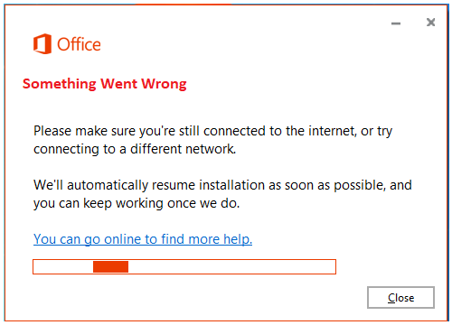 Fix Error code 1310 in Microsoft office 365/2021/2019 installation