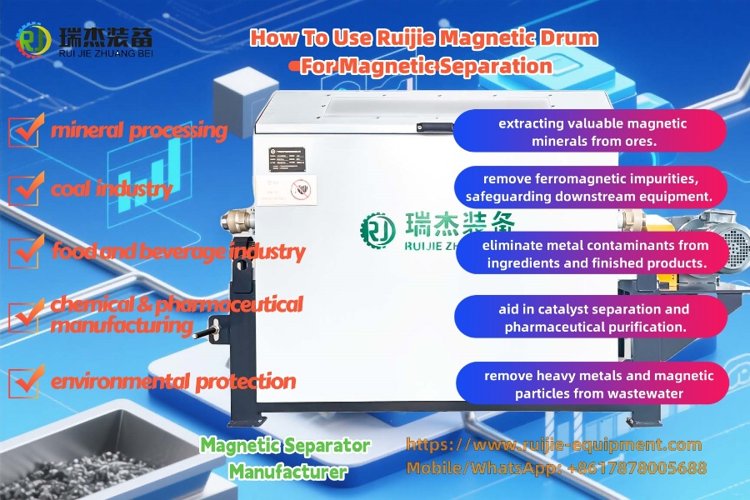 How Does a Magnetic Drum Use in Magnetic Separation Processing | Pearltrees