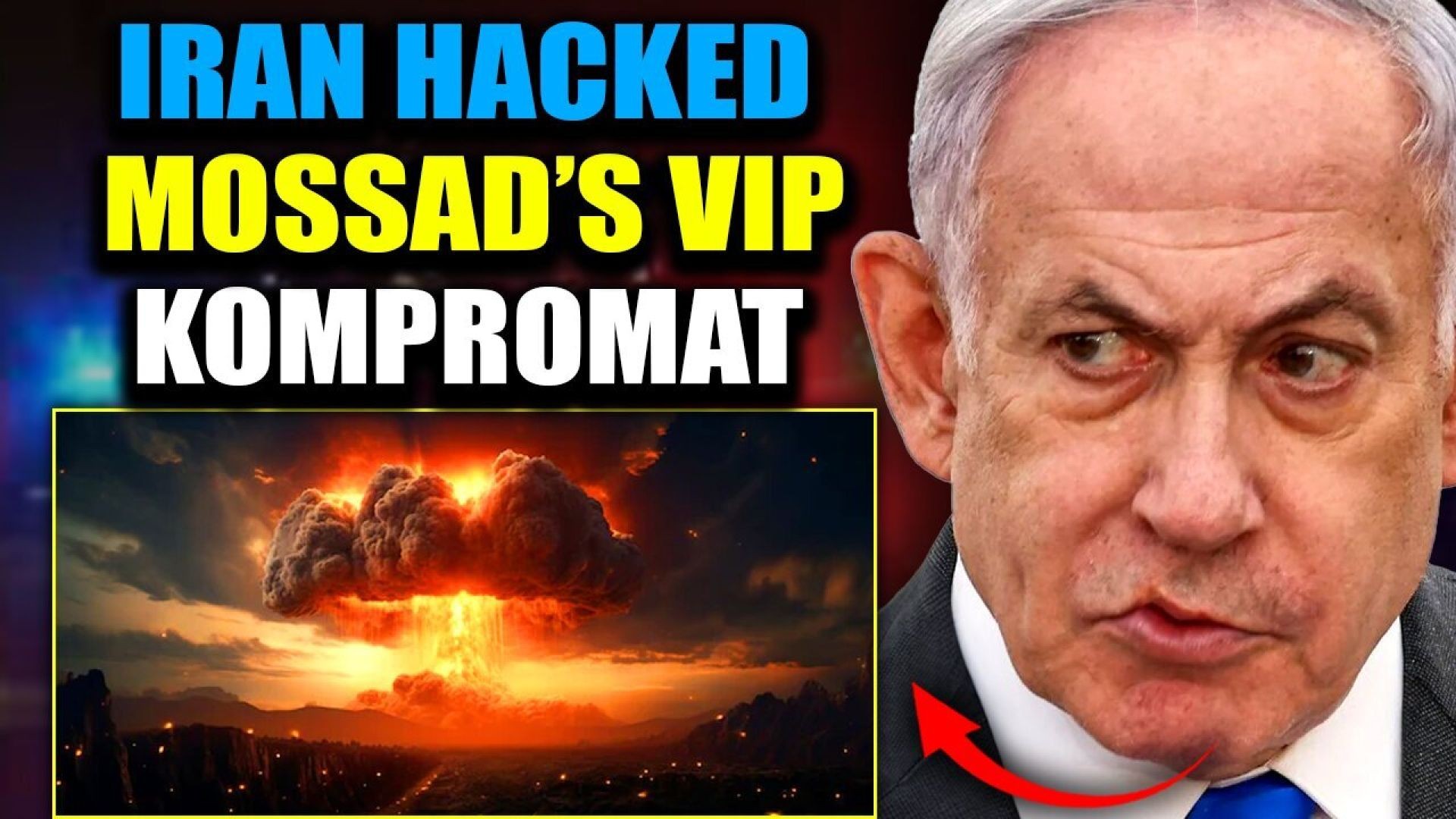 Mossad VIP Pedofile Blackmail Materiał zhakowany przez Iran dni przed Izraelem ogłosił wojnę