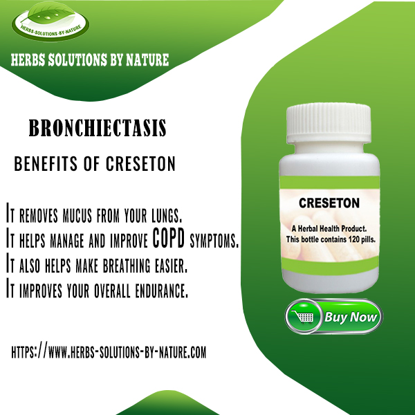 Creseton, Are Natural Ways to Treat and Manage Bronchiectasis at Home
