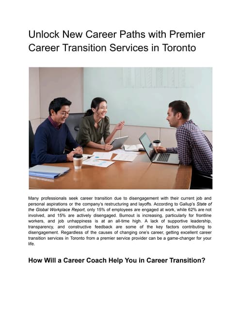 Unlock New Career Paths with Premier Career Transition Services in Toronto.pdf