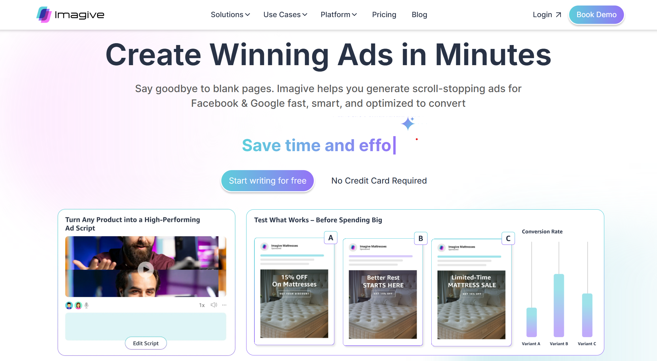 AI Ad Content Generator | Smart Content Creation Tools - Imagive