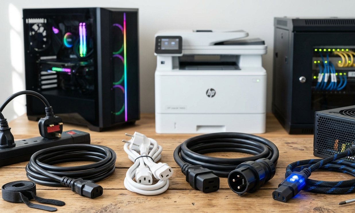 How to Choose the Right Power Cord for Your PC, Printer, or Server in 2026 – SF Cable, Inc